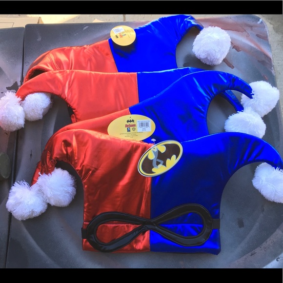 NWT COSPLAY HARLEY QUINN JESTER HAT by Bioworld - Picture 2 of 5